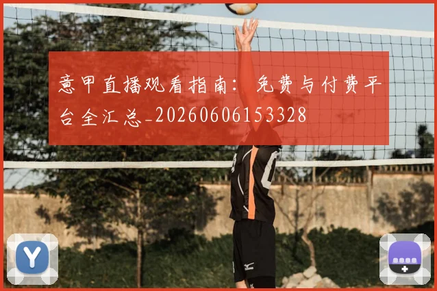 意甲直播观看指南：免费与付费平台全汇总_20260606153328