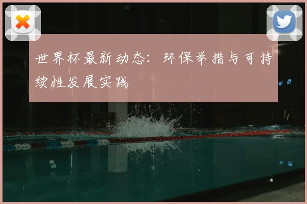 世界杯最新动态：环保举措与可持续性发展实践